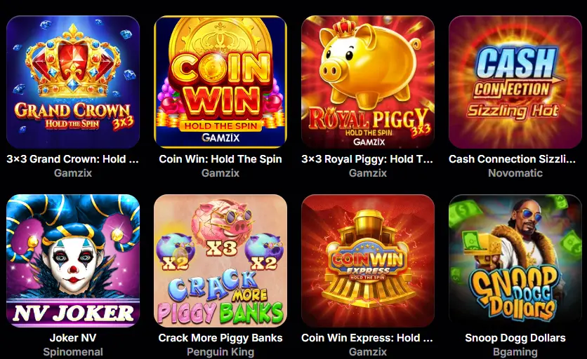 Automaty w nv casino