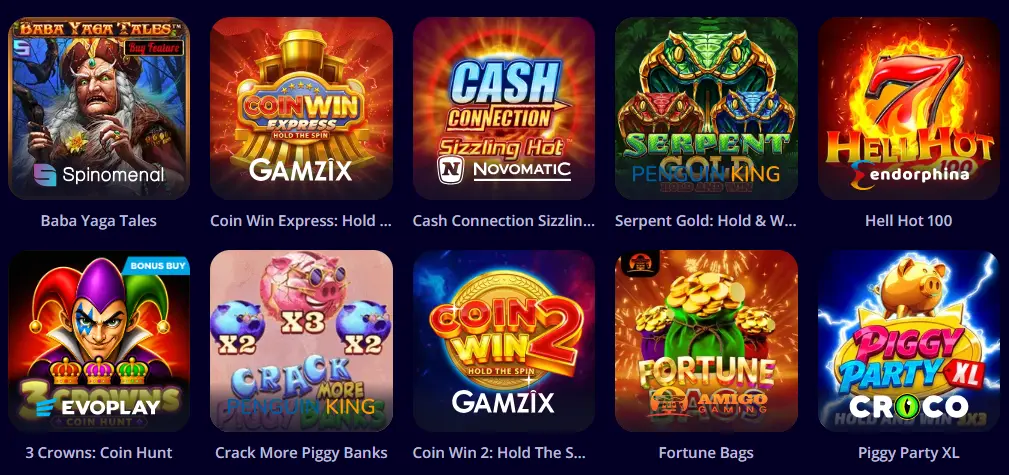Gry hazardowe w Slotoro Casino