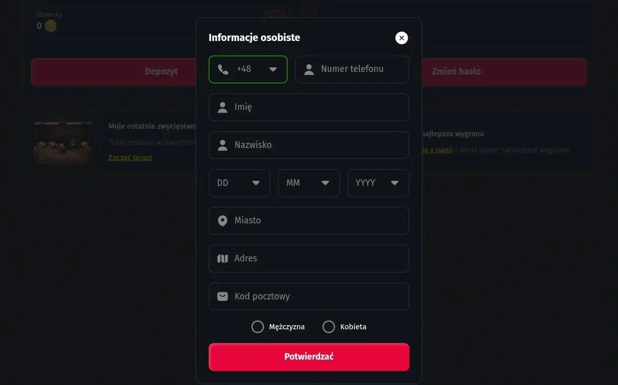 JettBet Casino rejestracja