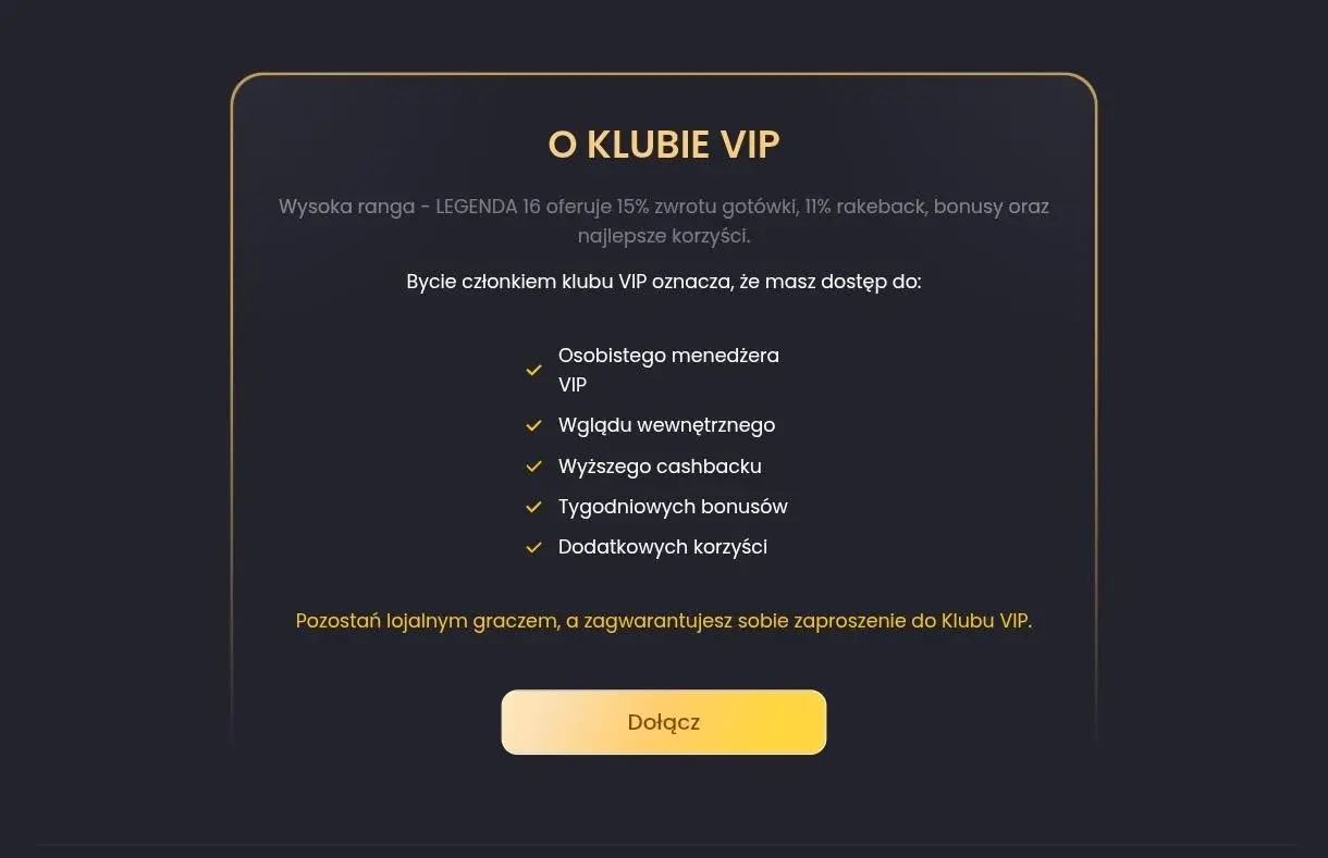 Program lojalnosciowy kasyna Betspino