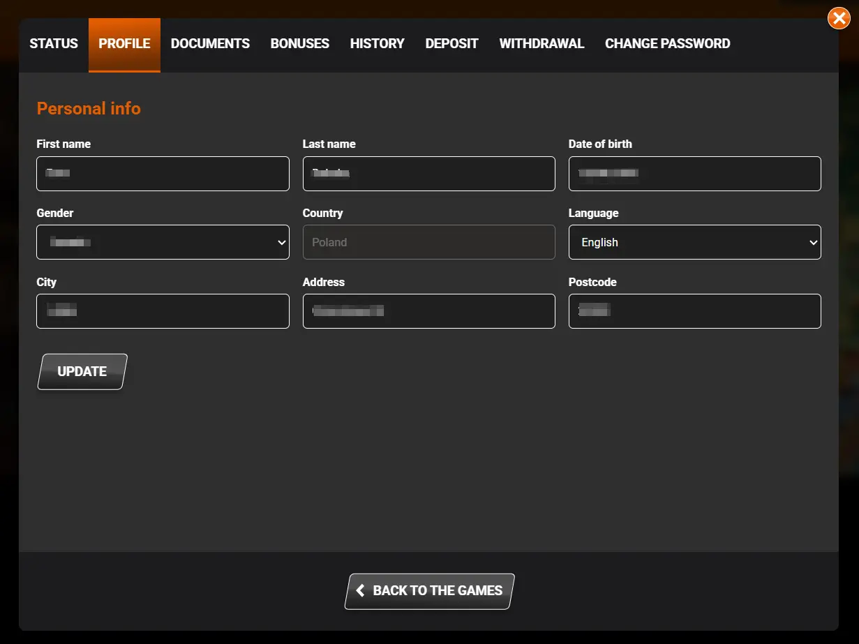i24Slots casino profile