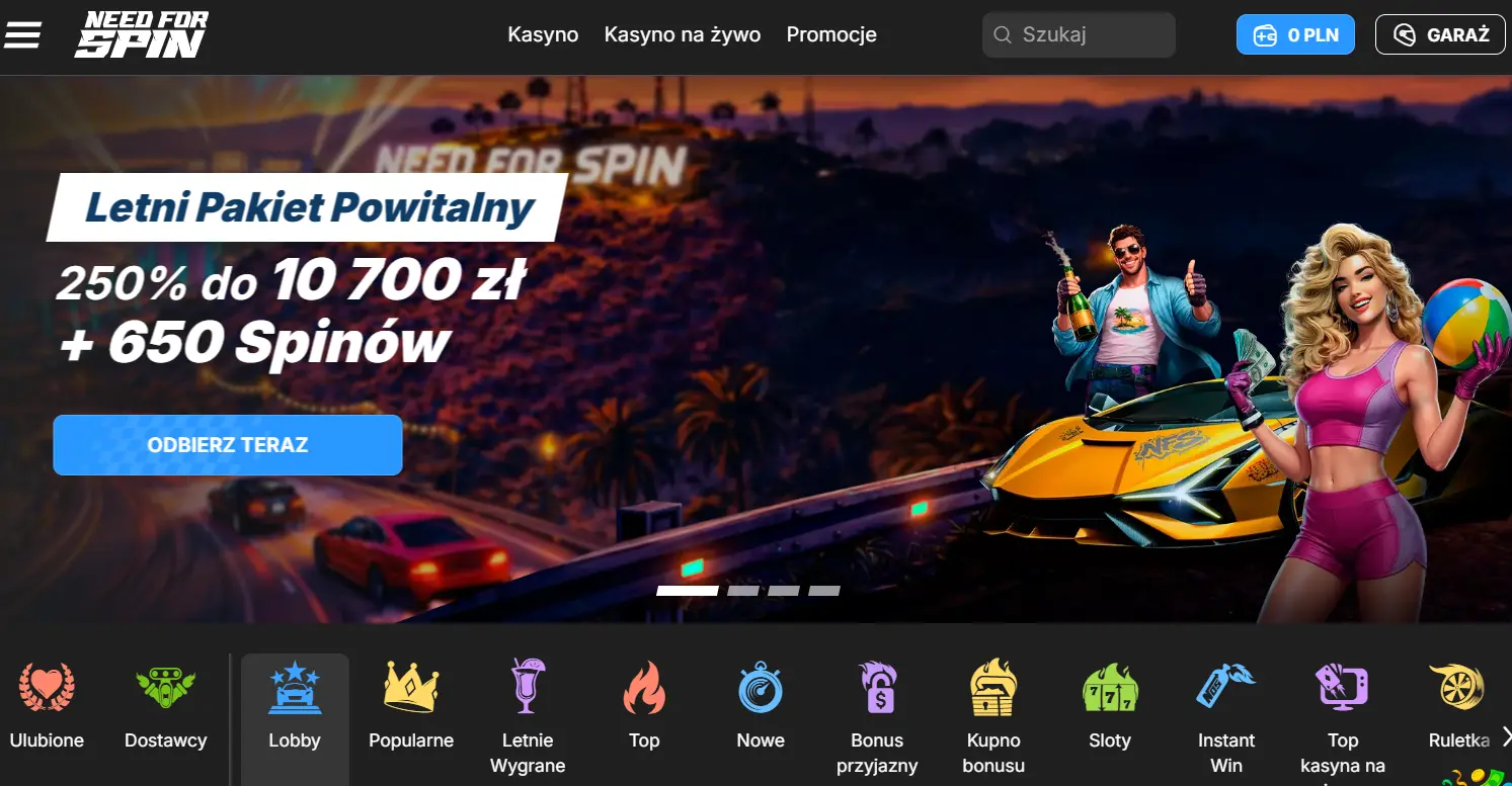need for spin kasyno
